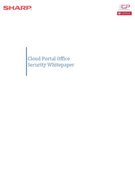 White Paper Cover CPO Security White Paper, Sharp, Alltech Business Solutions, Sharp, Lexmark, Fujitsu, Copier, MFP, Printer, Scanner, New Jersey, NJ, Dealer