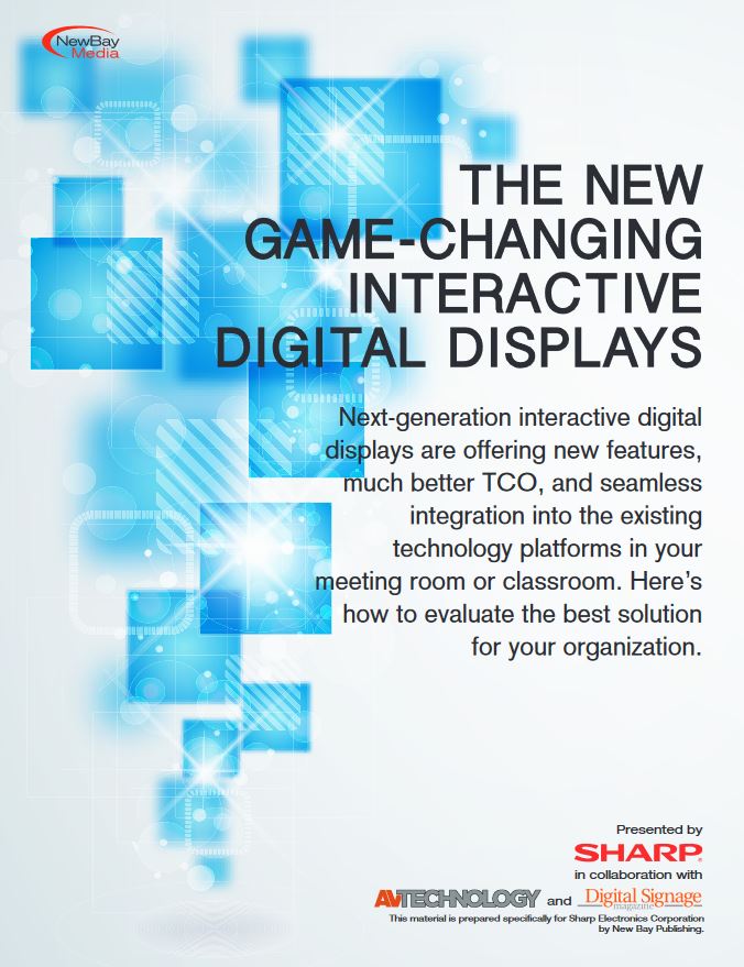 Game Changing Interactive Displays, Sharp, Alltech Business Solutions, Sharp, Lexmark, Fujitsu, Copier, MFP, Printer, Scanner, New Jersey, NJ, Dealer